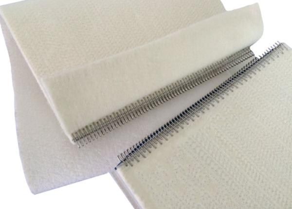Polyester Fiber High Temperature Conveyor Belt / Needle Punched Corrugated Felt