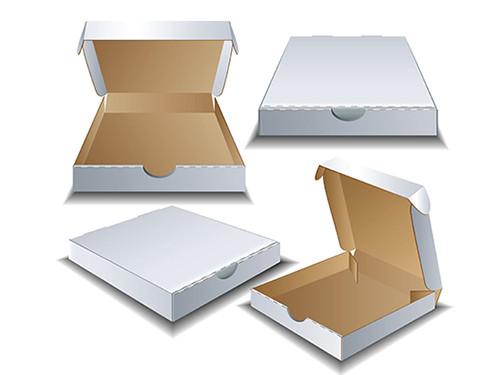 Storage carton corrugate paper packaging box with lid