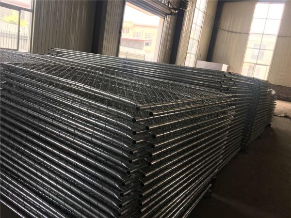 chain link temporary construction fence panels 6FT X 10F Mesh 2 3/8  x 2 3/8 ( 60mm x 60mm ) x 12 gauge wire