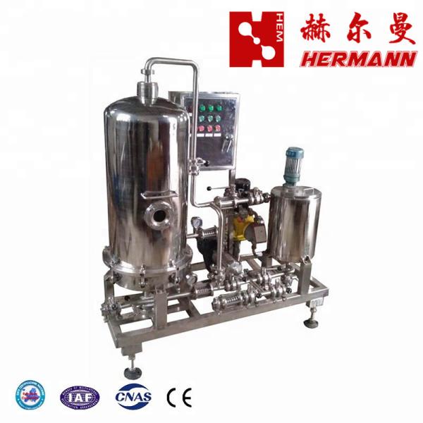 PLC Control Plate Diatomite Homebrew Filter System For Microbrewery Equipment