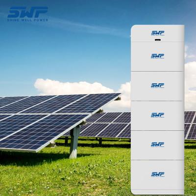 Sistema de armazenamento de baterias solares domésticas de alta tensão 512V Gestão eficiente da energia