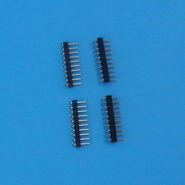 2.0mm pin header connector 22 poles height of 1.0mm  dual row  DIP  gold plated