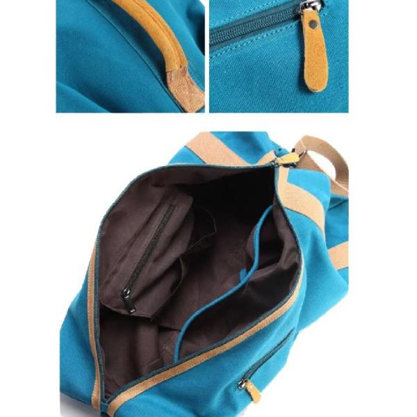 Спорт одиночного холста цилиндра плеча на открытом воздухе укладывают рюкзак