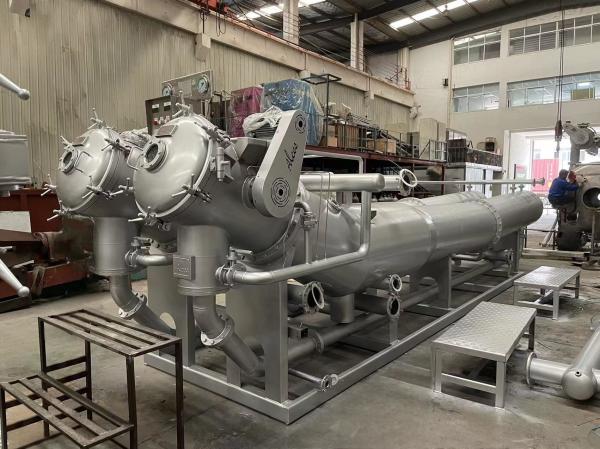 Overflow Woven Fabric Dyeing Machine Adjustable With PLC Based Automation