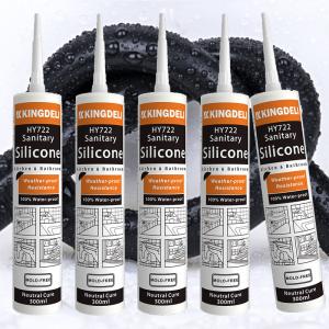 White Black Neutral Cure Clear Glass Sealant Anti Mildew Transparent OEM
