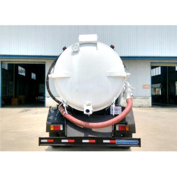ISUZU 4x2 Tanker Truck Trailer 6 Wheels 8M3 8000L Vacuum Sewage Tank Truck