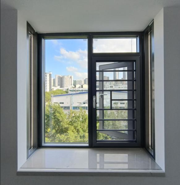 High Security Lockable Window Swings Open With Multi Point Locking