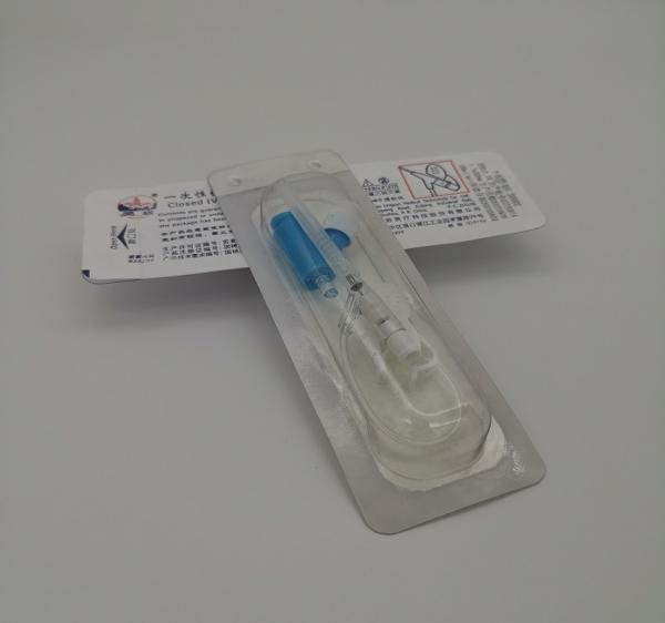 22G Y Type Disposable Iv Cannula Blue Routine Infusion Positive Pressure For Adults