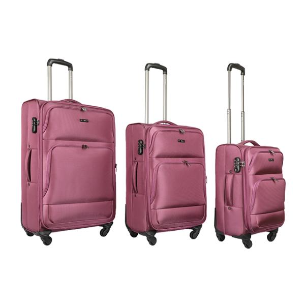Fashionable Oxford Soft Travel Luggage Business Luggage On Wheels Big Capacity