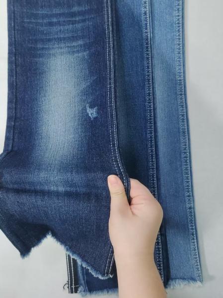 High quality  super stretch cotton polyester  Denim Fabric JSD3389-1 widely use for jeans pants bags sofa