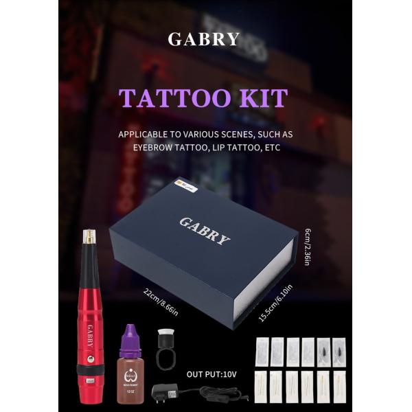 Microblading Semi-Permanent Makeup Machine Kit with Eyebrow Tattoo Pen Private Label