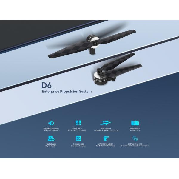 SIYI D6 Enterprise Propulsion System Integrated Brushless ESC Straight & Foldable Propellers Industry Power Motor
