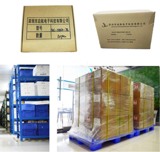 Модуль экрана 30.7*23 LCD с направлением UC1705 IC TransFLECTIVE 12,00 осматривая