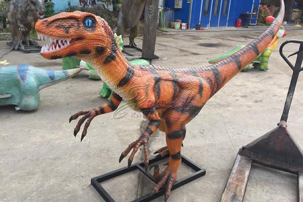Antisun Realistic Animatronic Dinosaur Silicone Rubber Velociraptor Life Size Model