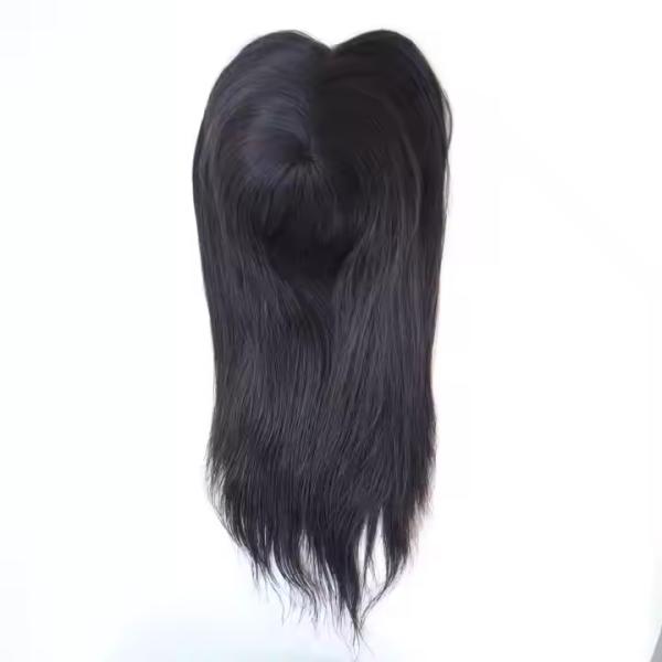 16 100% Chinese Cuticle Remy Hair Toupee for Women Hair Silk Top Hair Topper
