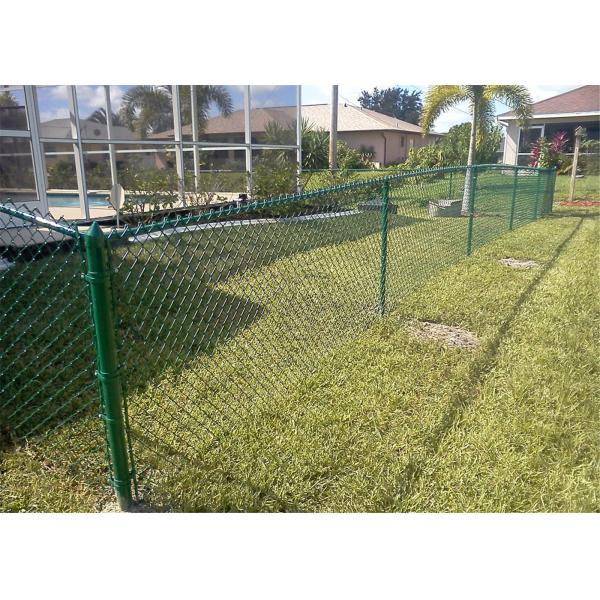 Chain Link Fabric With End Post and Brace US standard Hot Dipped Galvanized 366gram/SQM,