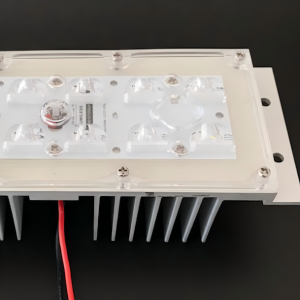 12 LEDs 5050 SMD LED Light Module with 173mm 145x70 Degree Beam Angle Lens for Street Lighting