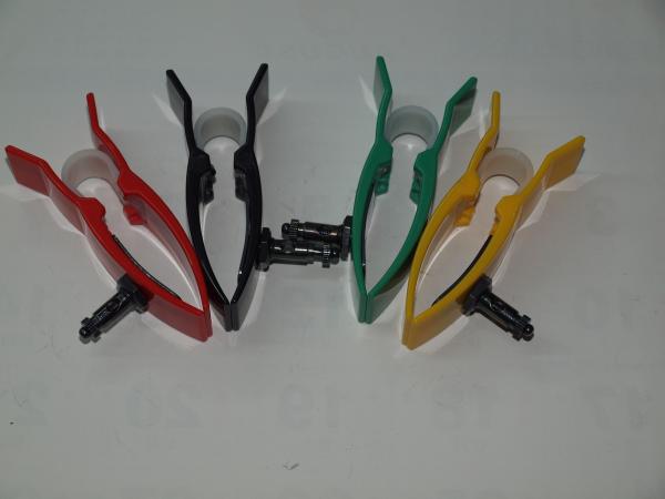 3.0 / 4.0 Medical ECG Suction Electrodes For Pediatric Limb Clamp Match