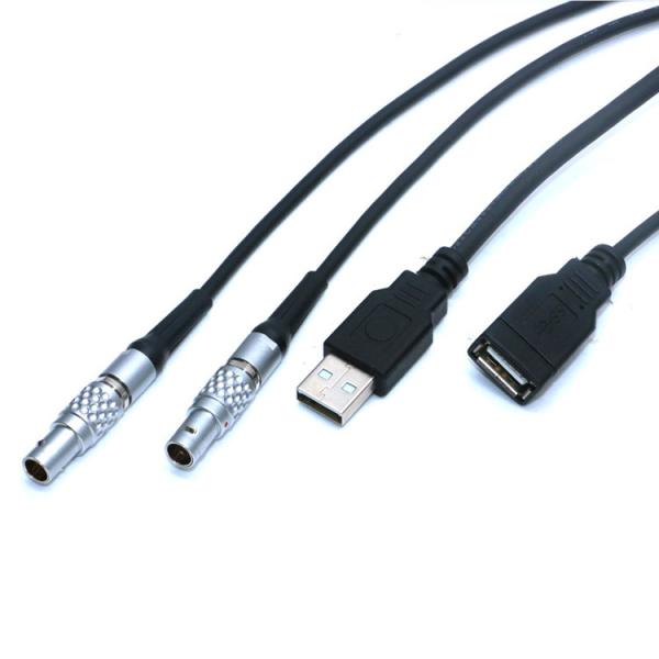 Cable USB OEM à FGG 1B à 6 broches