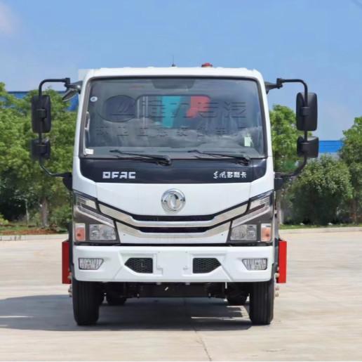 8280 Kg 5 Forward Gear Garbage Bin Cleaning Truck Kitchen Garbage Truck