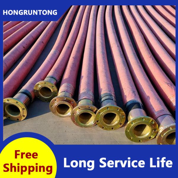 Heavy Duty NBR Dredge Hose Anti Corrosion Floating Pipeline For Mining