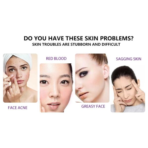 Terapia de fótons PDT de 7 cores para levantamento facial, rejuvenescimento da pele, dispositivo de luz LED