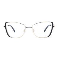 Quadros dos monóculos do metal de Cat Eye Stainless Steel Optical