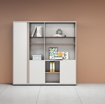 QF-02A Office Furniture Wooden Filing Cabinet Modern Drawer Storage Cabinet