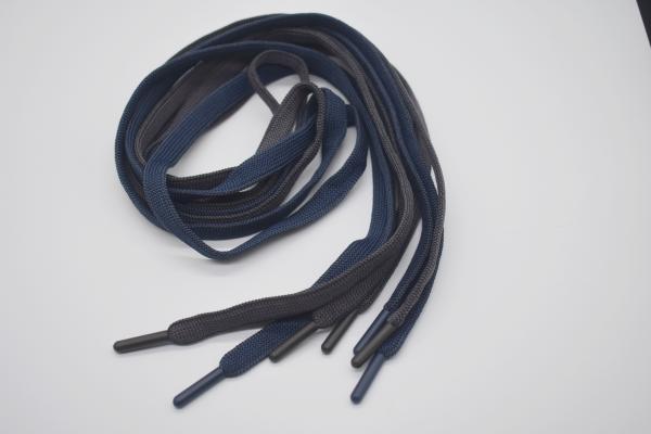 1cm Multicolor Hoodie Polyester Flat Drawstring Cord With Plastic Metal Tips