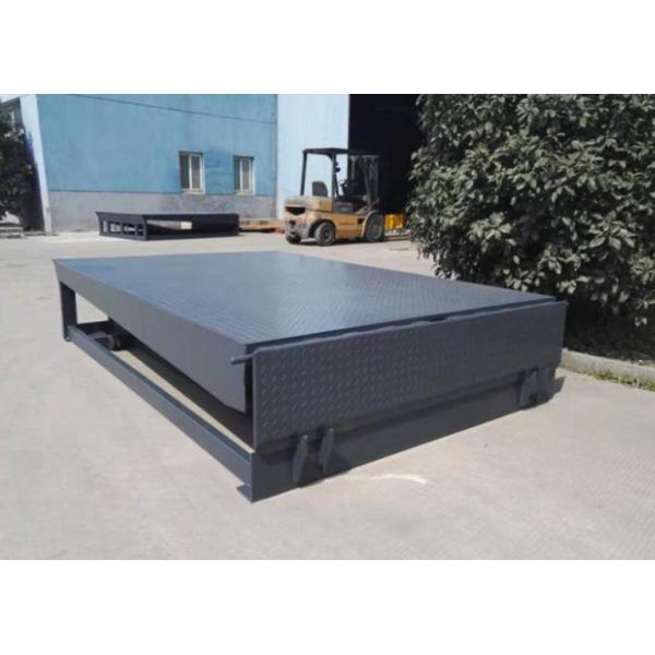 Galvanized Finish Customized Warehouse Workshop Automatic Dock Plate Dock Door Levelers With Hydraulic Power Source