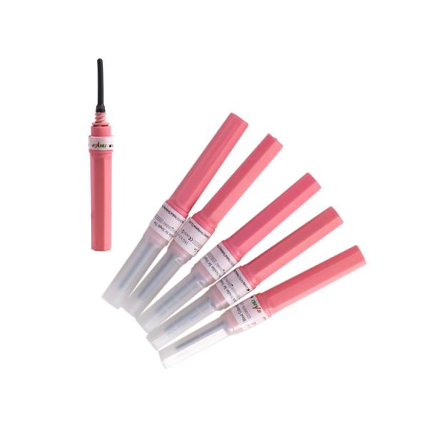 Pink 18G Blood Collection Needles 11/2'' 1.2x38mm Non Pyrogenic