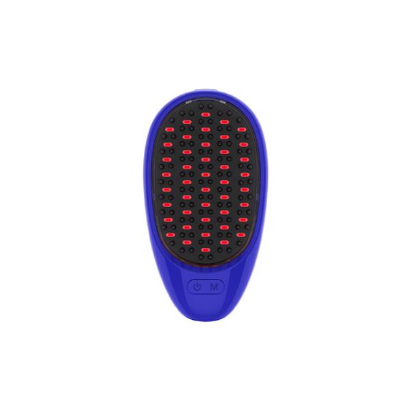 Combos de crescimento do cabelo Terapia sem fio elétrica Vermelho Azul LED Combos de crescimento do cabelo Scalp Massagem Anti-perda de cabelo