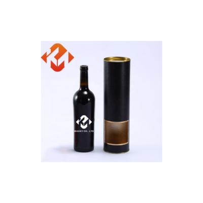 Recyclable Wine Bottle Tube Packaging Customizable Temperature Resistance