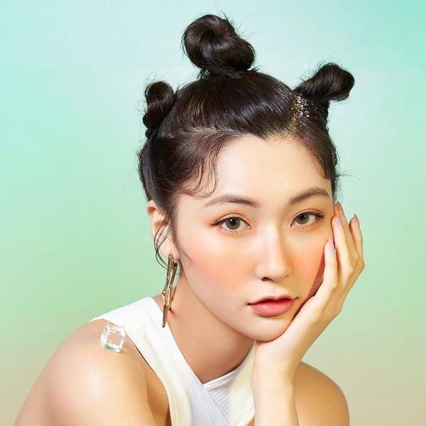 La mayoría del rosa caliente cosmético de mirada natural Grey For Dark Eyes del niño de las lentes de contacto de 14m m