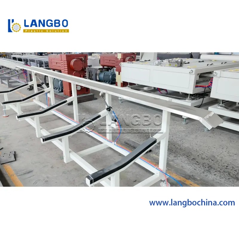 High Power PVC Pipe Production Machine with Smooth Surface and Material Saving Extruder