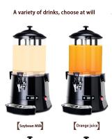 304 machine commerciale de chocolat chaud du distributeur 5L de boisson d'acier inoxydable