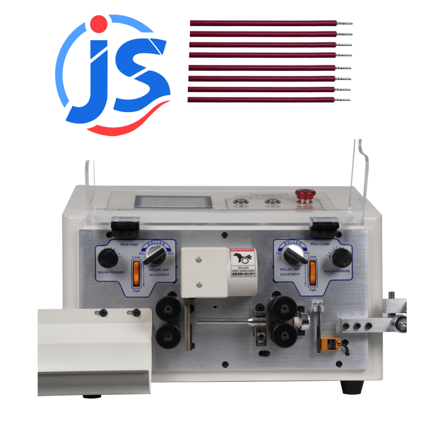 Automatic Cable Stripping Machine with 4.3 Inch Touch Screen 3000-4000PCS/H Capacity and Hard Tungsten Steel Blade