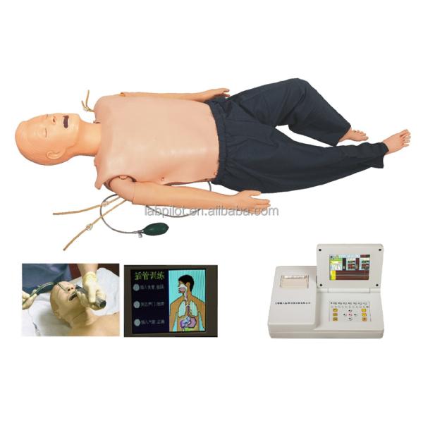 PVC Manikin for Medical Training in Categories of ACLS and IV Intubation Model