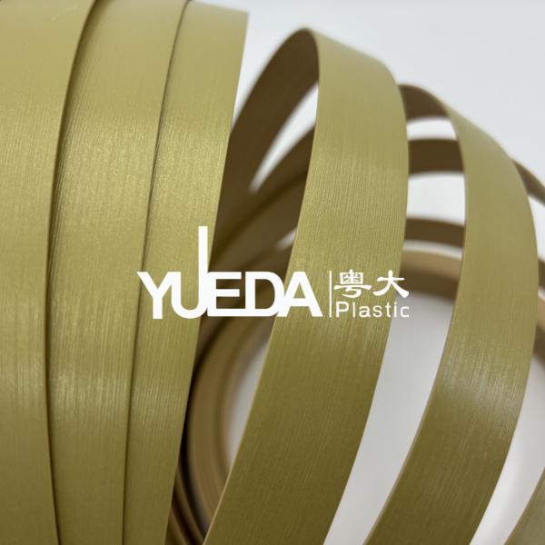 Elegant 2mm Pvc Edge Banding Combined With Unique Tassel Brushed Texture