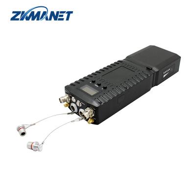 IP66 4W Handheld IP Mesh Radio for Law Enforcement Voice Intercom Video Transmission