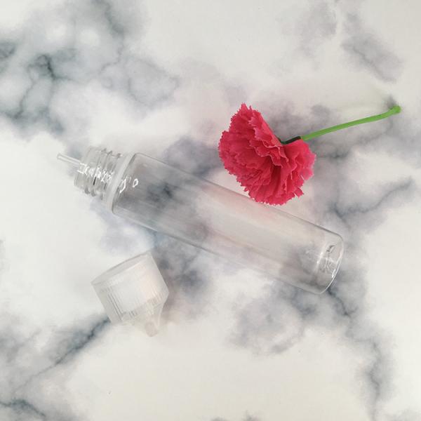 Personalized Logo PET  E Liquid Bottle / Liquid Dropper Bottle Range with Screw Cap Sealing