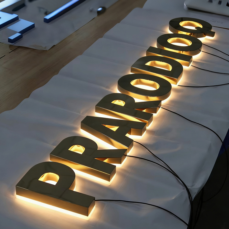 Custom 3d Company Hotel Reception logo Luxury Business Sign Custom Exterior Building Fantastic Company Office Hotels Signs