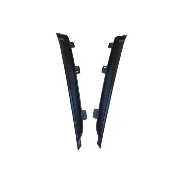 7105160ED1PP  Front Bumper Trim Covers for Xpeng P7 Left/Right Headlight Lower Trim & Side Lamp Decoration Strip