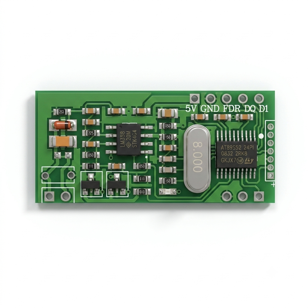 JP-7951E Industrial 125KHz RFID Reader Module Wiegand UART TTL Customizable for