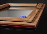 Estilo italiano Windows de alumínio de madeira 15mm com eletroforese de vidro tripla