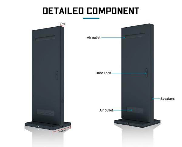 Piso vertical móvil capacitivo de pantalla táctil infrarroja panel de publicidad de pantalla de señalización y pantallas digitales LCD