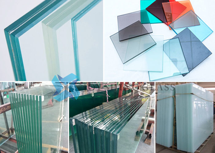 Tempered Laminated Glass 6,38 mm безопасности прокатали стеклянную огнеупорную закаленную прокатанную стеклянную таможню