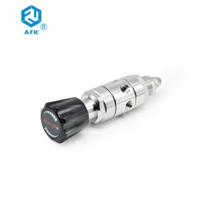 0.06 Cv Nitrogen Pressure Reducer High Pressure Dual Stage Gas Regulator