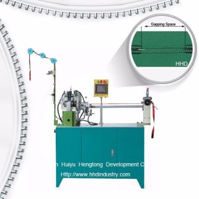 Máquina de extracción de la brecha de doble lado con cremallera de nylon automática de 2 kW