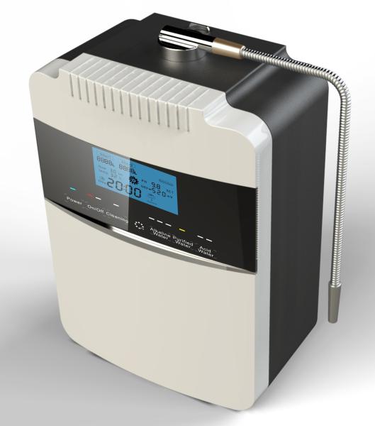 Ionizador de agua alcalina portátil EHM con 8 placas de titanio